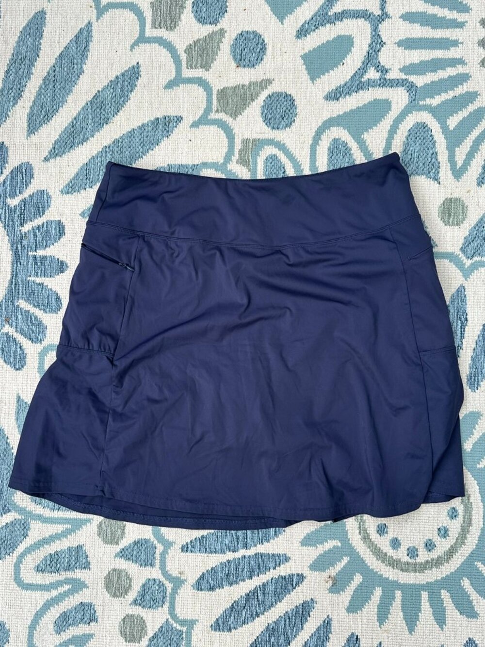 Fabletics Skort - Blue - Size XXL - zip pockets